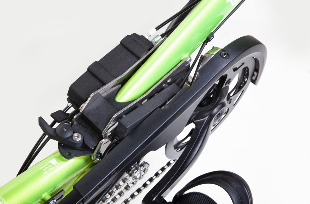 Connect system that allows the trike to become divisible